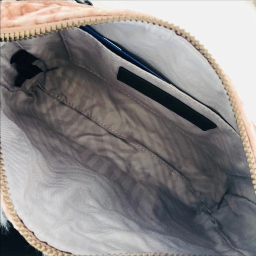 Rebecca Minkoff Velvet Mini Mac Crossbody in Putty - Picture 7 of 7